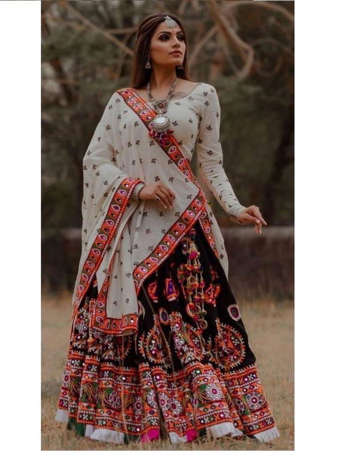 LG 395 Printed Navaratri Special Lehenga Choli Catalog